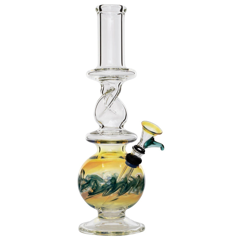 LA Pipes  Typhoon Twister Glass Bong LA Pipes