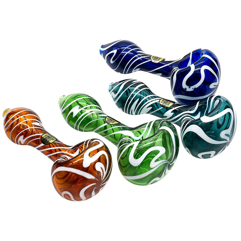 LA Pipes  Warped Space Color Glass Hand-Pipe LA Pipes