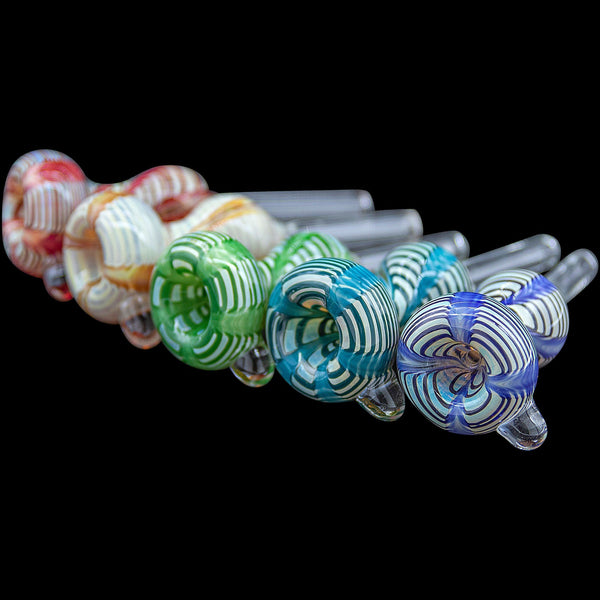 LA Pipes  Wrap-n-Rake Bubble Pull-Stem Slide 9mm Bowl LA Pipes