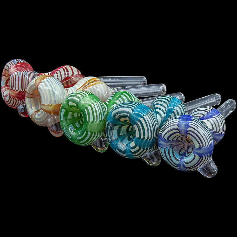 LA Pipes  Wrap-n-Rake Bubble Pull-Stem Slide 9mm Bowl LA Pipes