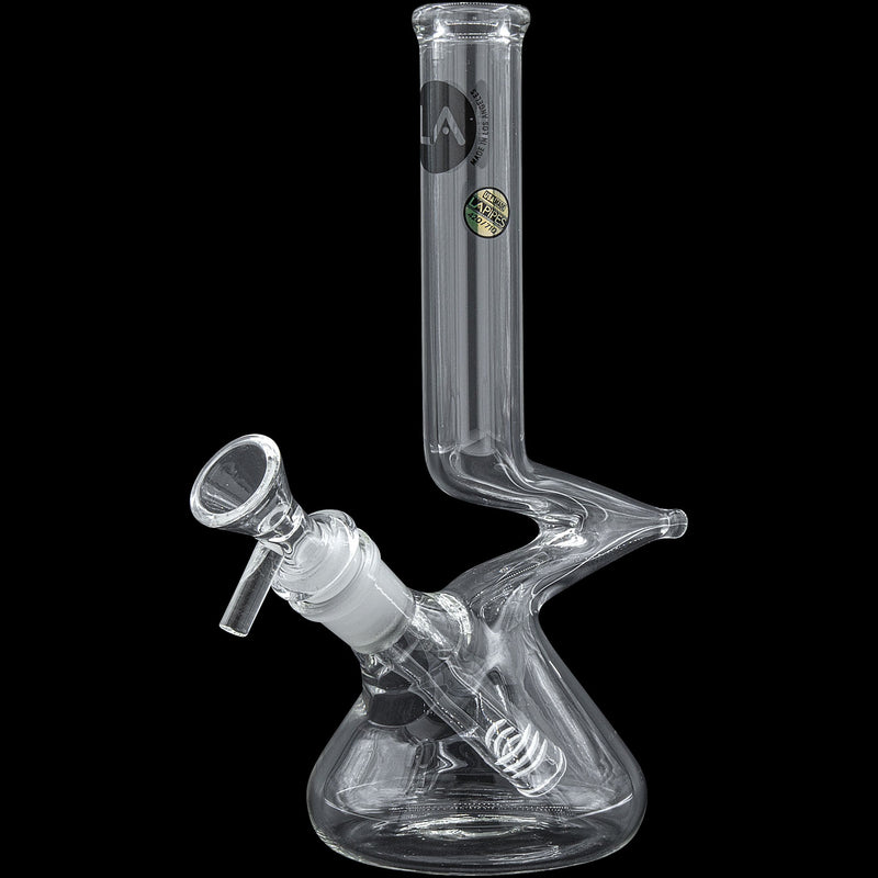 LA Pipes  Zag Beaker Zong Style Bong LA Pipes