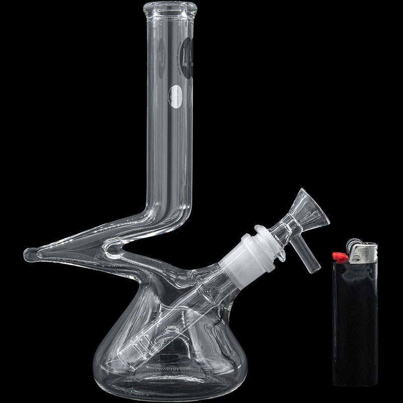 LA Pipes  Zag Beaker Zong Style Bong LA Pipes