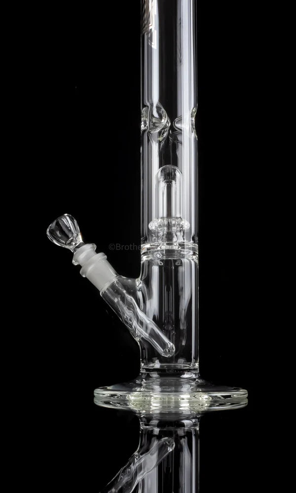 Licit Glass 48mm Straight Tube To Circ Bong Raffle! Brothers with Glass