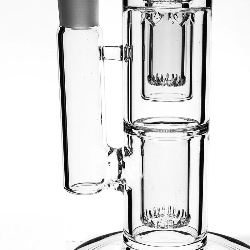Licit Glass Double Tall Boy Shower Perc Bong Licit Glass