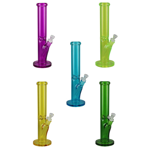 Light Bright Waterpipe - 14" / 14mm F / Colors Vary CannaDrop-AFG