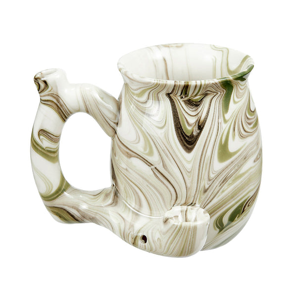 Marbled Ceramic Pipe Mug CannaDrop-AFG