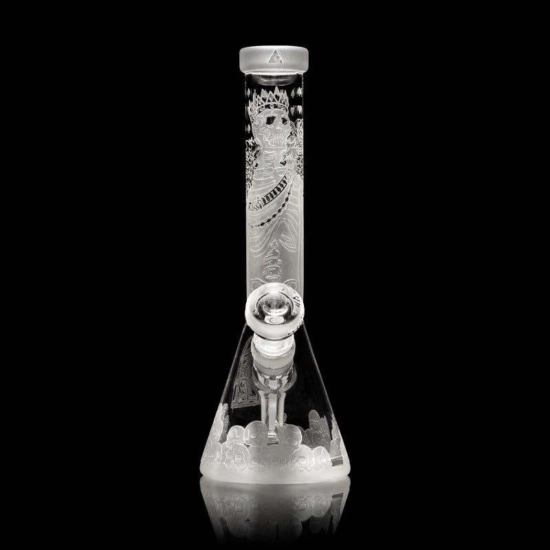 Milkyway Glass 11 inch Unholy Coronation Glass Beaker Bong Milkyway Glass