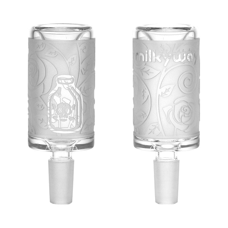 Milkyway Glass Tonic Rose Herb Slide - 14mm M CannaDrop-AFG