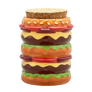 No Label Stash Jar - Cheeseburger No Label