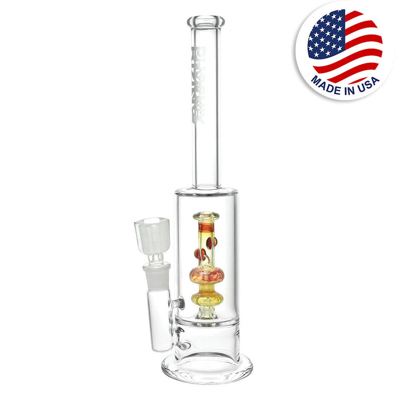 Phoenix Rising Marble Perc Water Pipe - 13.75"/19mm F CannaDrop-AFG