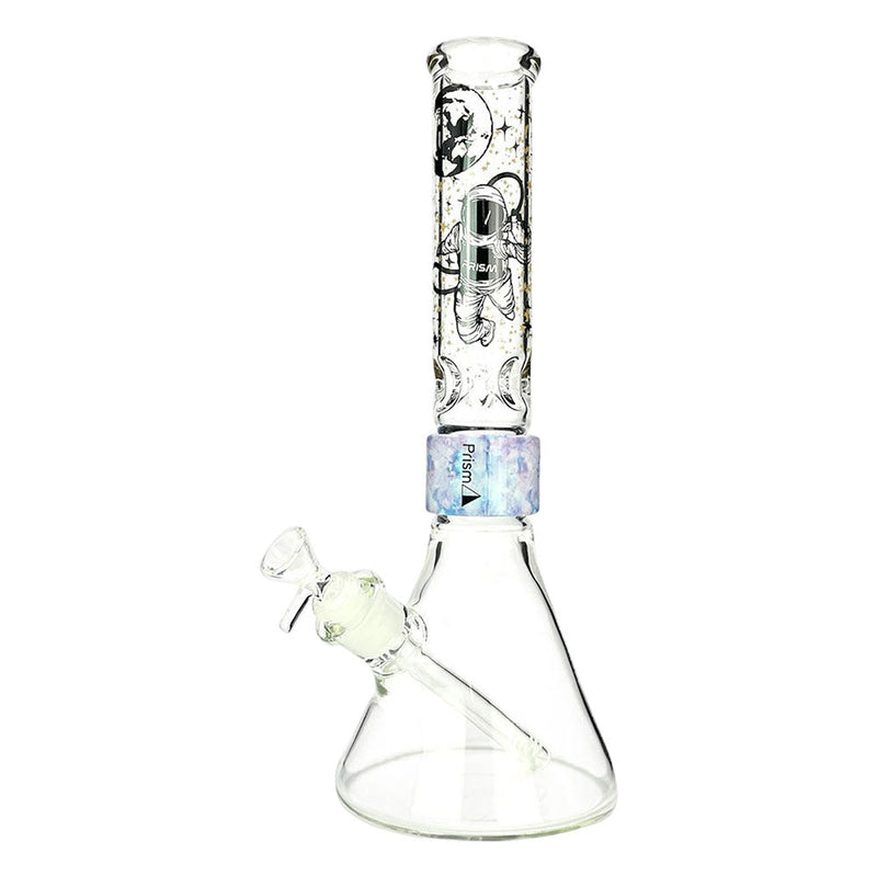 Prism Spaced Out Standard Beaker Single Stack Water Pipe - 14"/14mm F CannaDrop-AFG