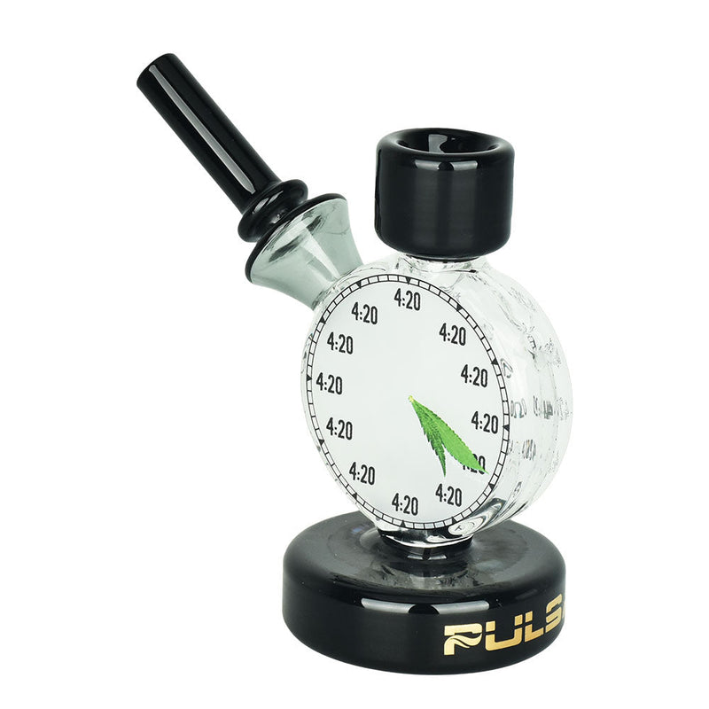 Pulsar 4:20 Time Piece Bubbler Pipe - 4.5" CannaDrop-AFG