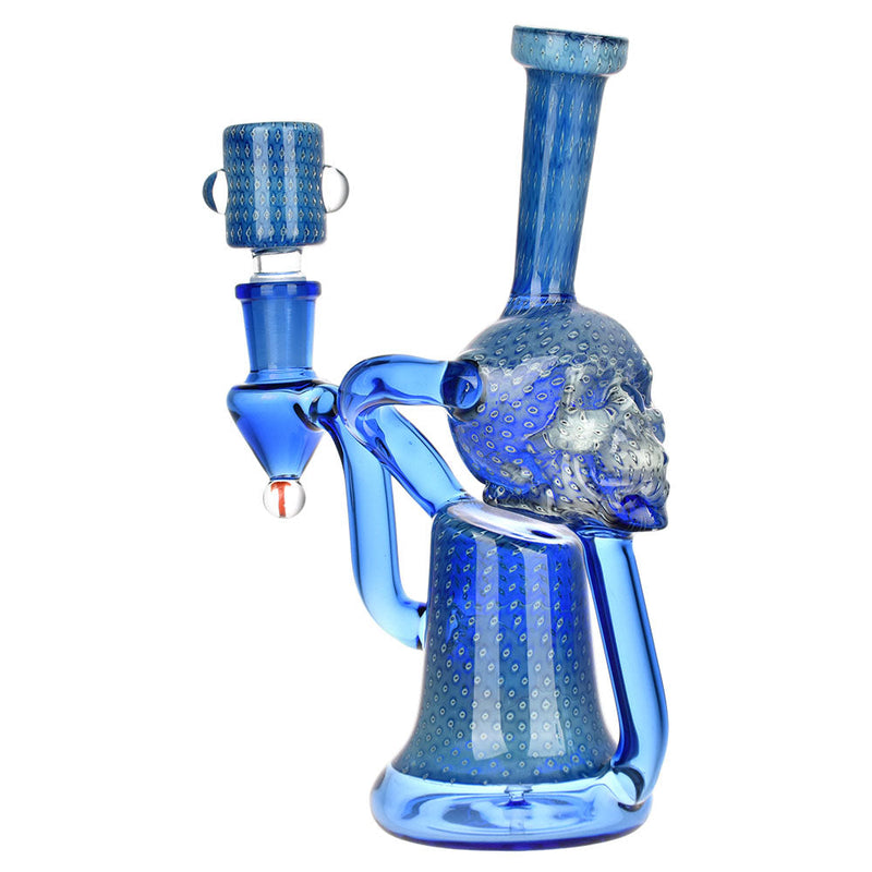 Pulsar AI Life Form Bubble Matrix Recycler Water Pipe | 7.25" | 14mm F CannaDrop-AFG