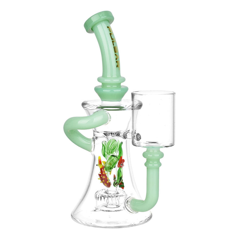 Pulsar Aquatic Soiree Recycler Water Pipe For Puffco Proxy | 8.5" CannaDrop-AFG