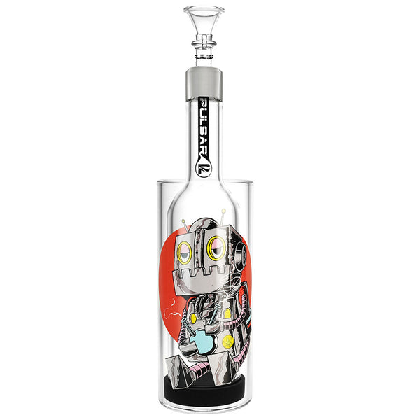Pulsar Dope Bot Gravity Water Pipe - 11.5"/19mm F CannaDrop-AFG
