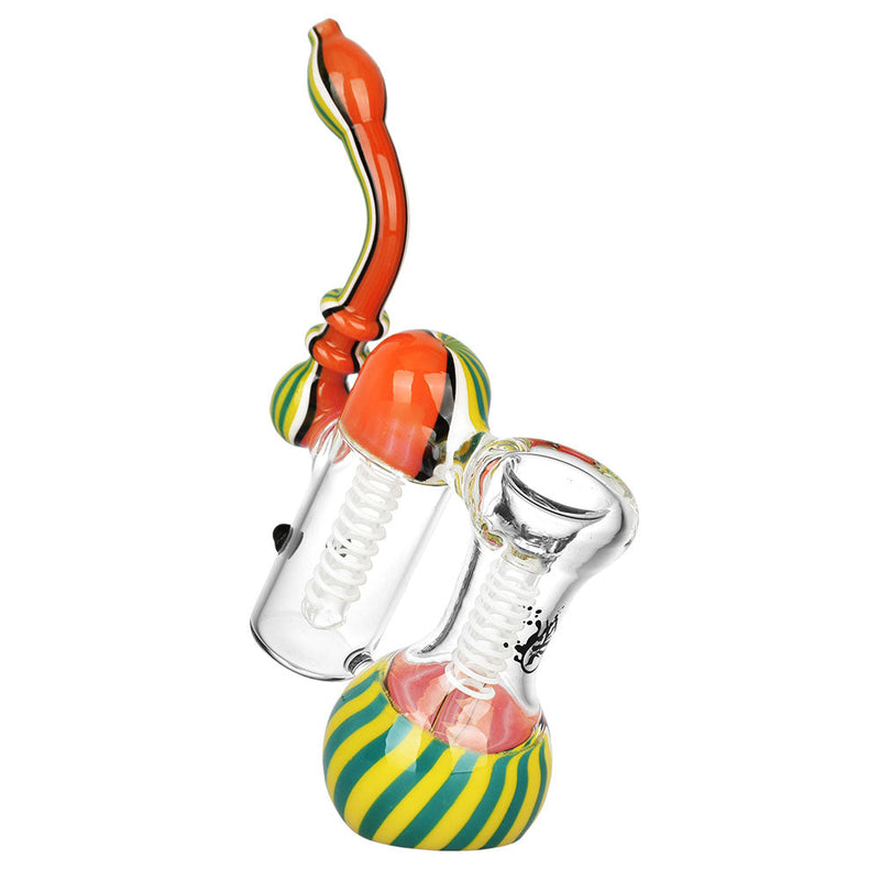Pulsar Double Chamber Bubbler Pipe | 7" CannaDrop-AFG