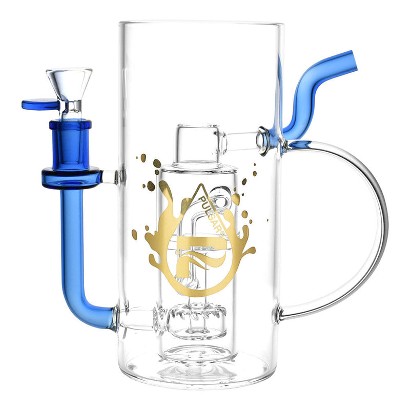 Pulsar Drinkable Beer Mug Recycler Water Pipe | 7" | 14mm F CannaDrop-AFG