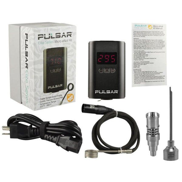 Pulsar Elite Series Micro eNail Kit w/ Carb Cap CannaDrop-AFG