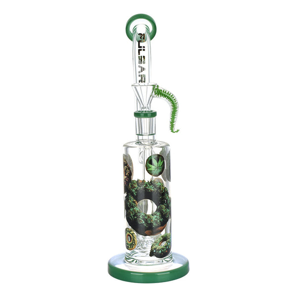 Pulsar Forbidden Donuts Design Series Rig-Style Water Pipe - 10.5" / 14mm F CannaDrop-AFG