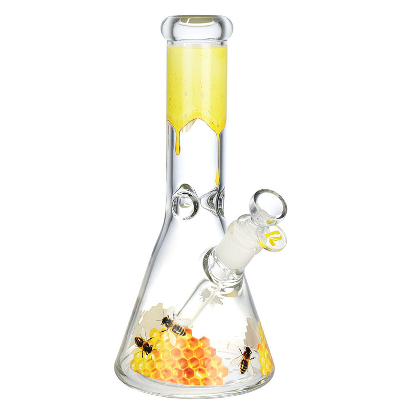 Pulsar Full Wrapped Beaker Water Pipe - 10.5"/14mm F/Sweet Nectar CannaDrop-AFG