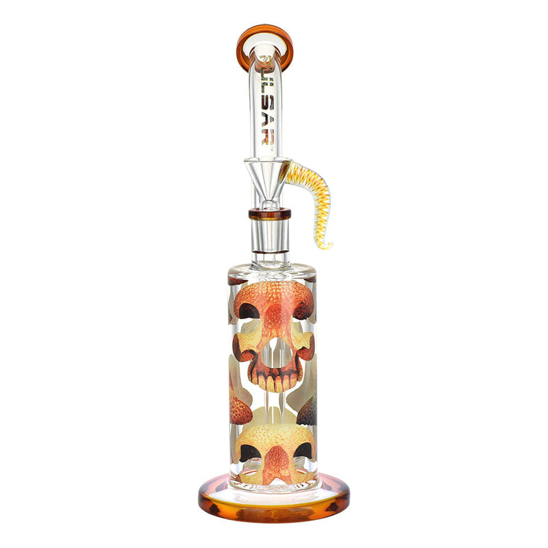 Pulsar Fun Guy Design Series Rig-Style Water Pipe - 10.5" /14mm F CannaDrop-AFG