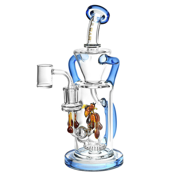 Pulsar Honey Sweetness Recycler Dab Rig -10"/14mm F/Clrs Vry CannaDrop-AFG