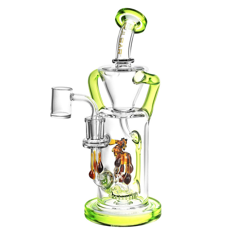 Pulsar Honey Sweetness Recycler Dab Rig -10"/14mm F/Clrs Vry CannaDrop-AFG
