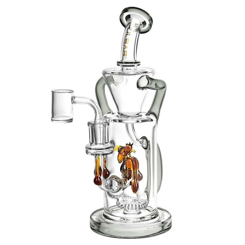 Pulsar Honey Sweetness Recycler Dab Rig - 10In - 14 mm CannaDrop-AFG