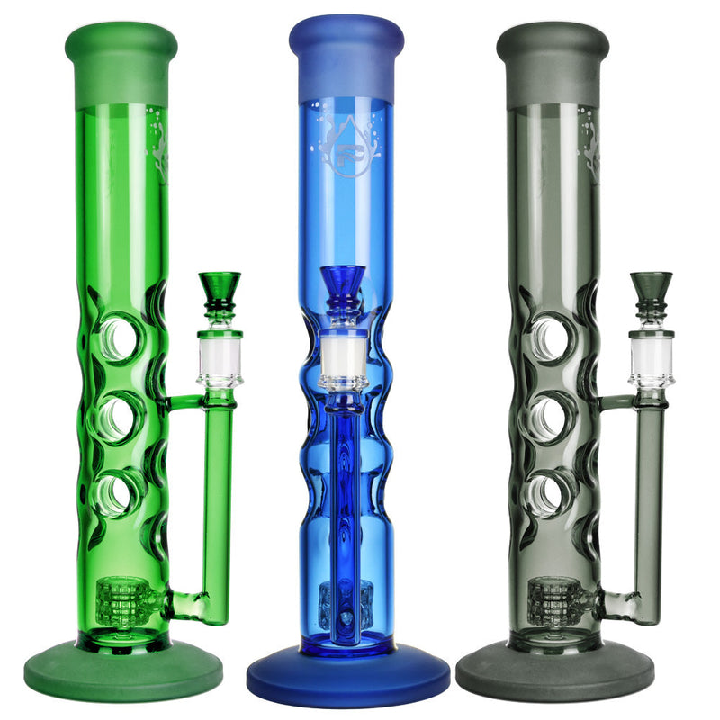 Pulsar Hyperspace Water Pipe - 13.75"/14mm F/Colors Vary CannaDrop-AFG
