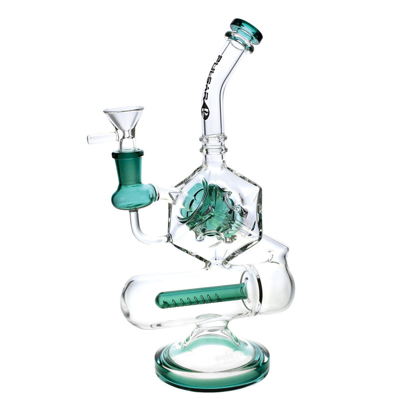 Pulsar Inception Cube Bong- 10.5in-14 mm CannaDrop-AFG