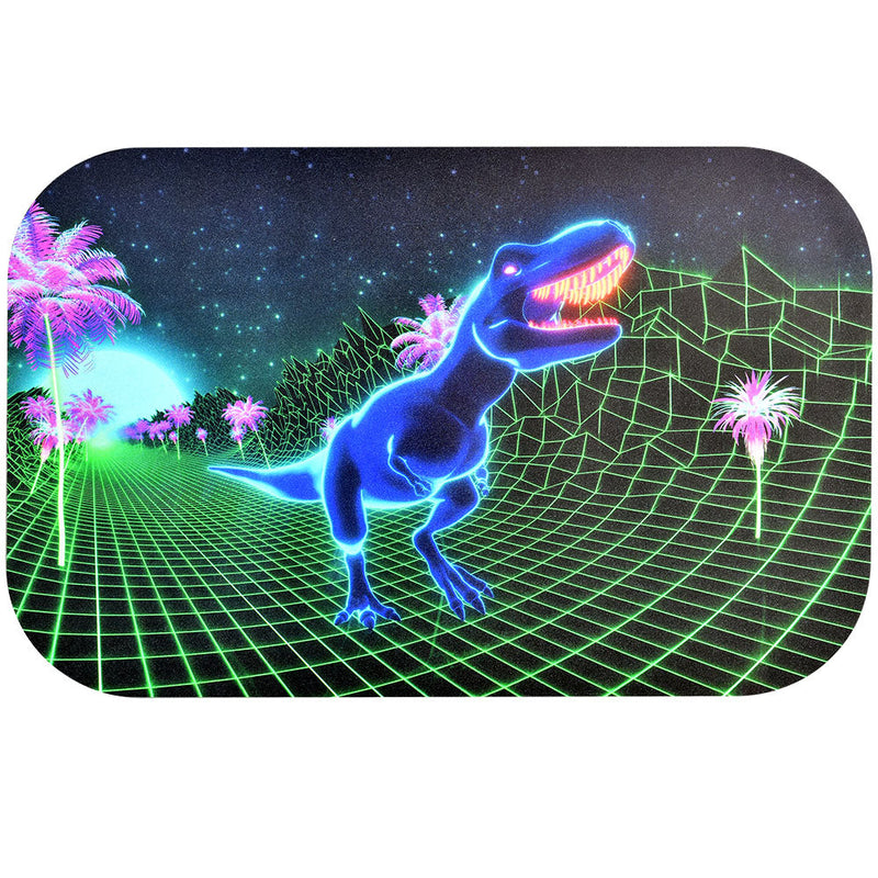 Pulsar Magnetic Tray Lid | 80s T-Rex CannaDrop-AFG