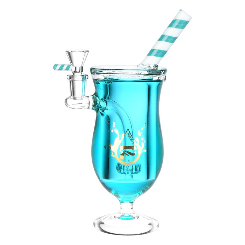 Pulsar Mocktail Glycerin Water Pipe | 9" | 14mm F CannaDrop-AFG