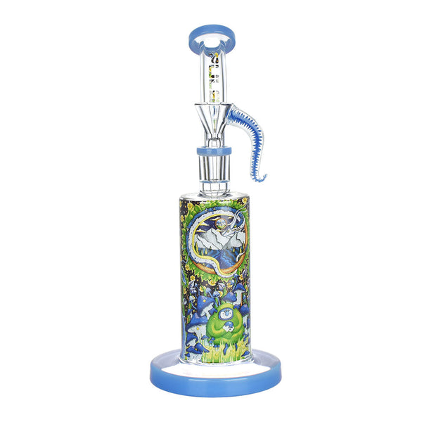 Pulsar Remembering How To Listen Artist Series Rig-Style Water Pipe -10.5" / 14mm F CannaDrop-AFG