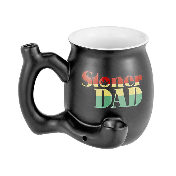 Stoner Dad Ceramic Mug Pipe CannaDrop-AFG