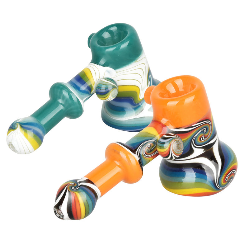 Synesthesia Bubbler Pipe - 5.75"/Colors Vary CannaDrop-AFG