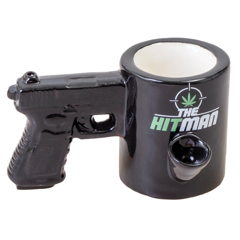 The Hitman Ceramic Pipe Mug - 10oz CannaDrop-AFG