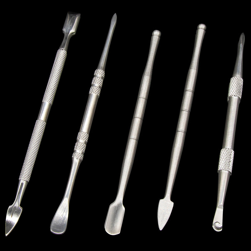 Titanium Dabber Set with Silicone Dish and Case Rupert's Drop