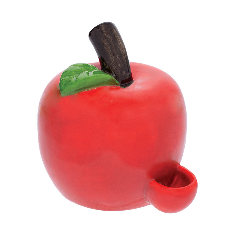 Wacky Bowlz Apple Ceramic Hand Pipe | 3.5" CannaDrop-AFG