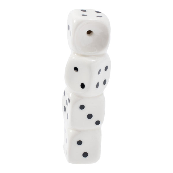 Wacky Bowlz Dice Ceramic Hand Pipe - 3.75" CannaDrop-AFG