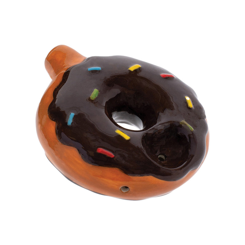 Wacky Bowlz Donut Ceramic Hand Pipe | 3.25" CannaDrop-AFG