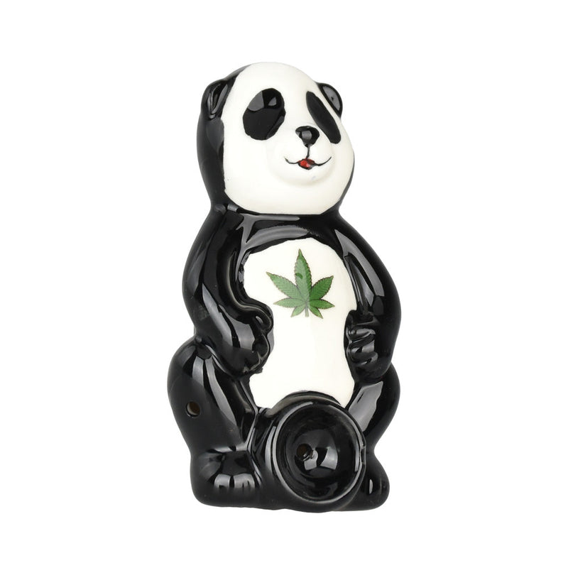 Wacky Bowlz Panda Ceramic Hand Pipe - 4" CannaDrop-AFG