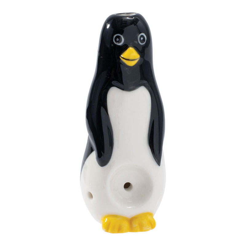 Wacky Bowlz Penguin Ceramic Pipe - 4" CannaDrop-AFG