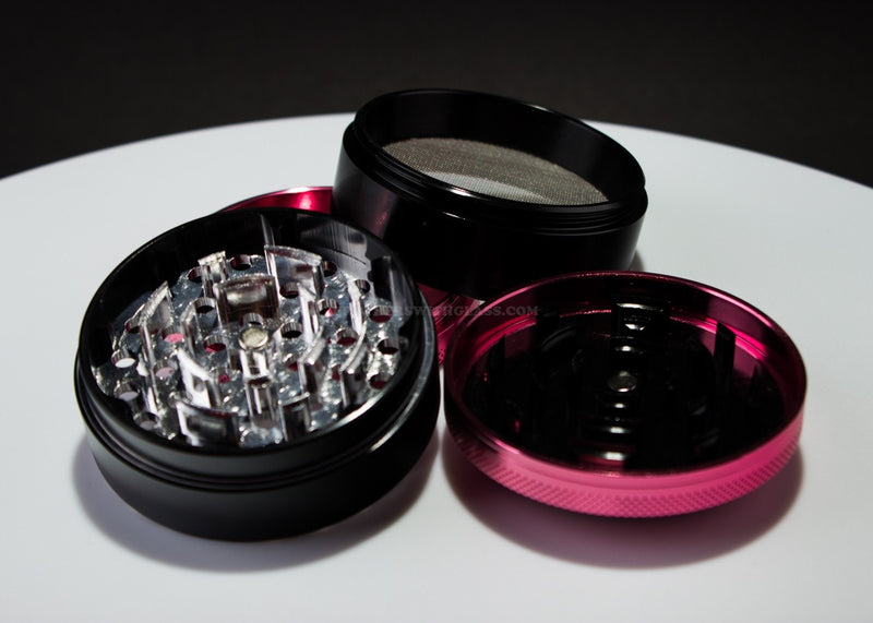 2.5 In Chromium Crusher Grinder - Pink.