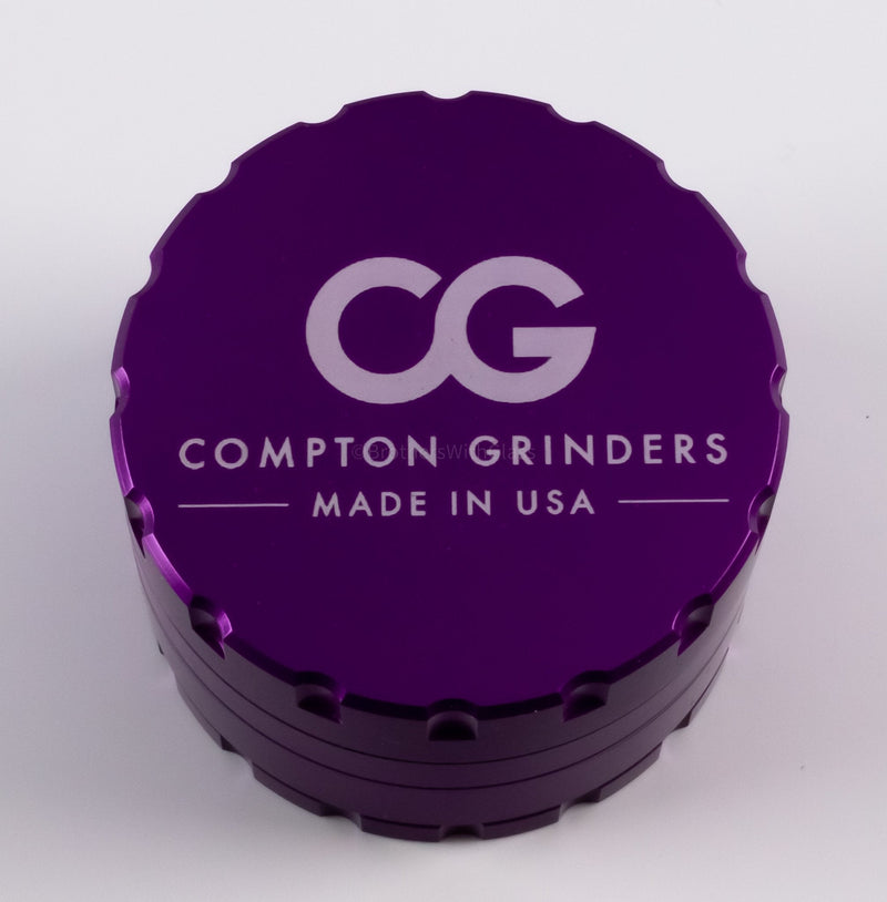 2.5 In Compton Grinders Small 4 Piece Grinder with Bonus Tool.