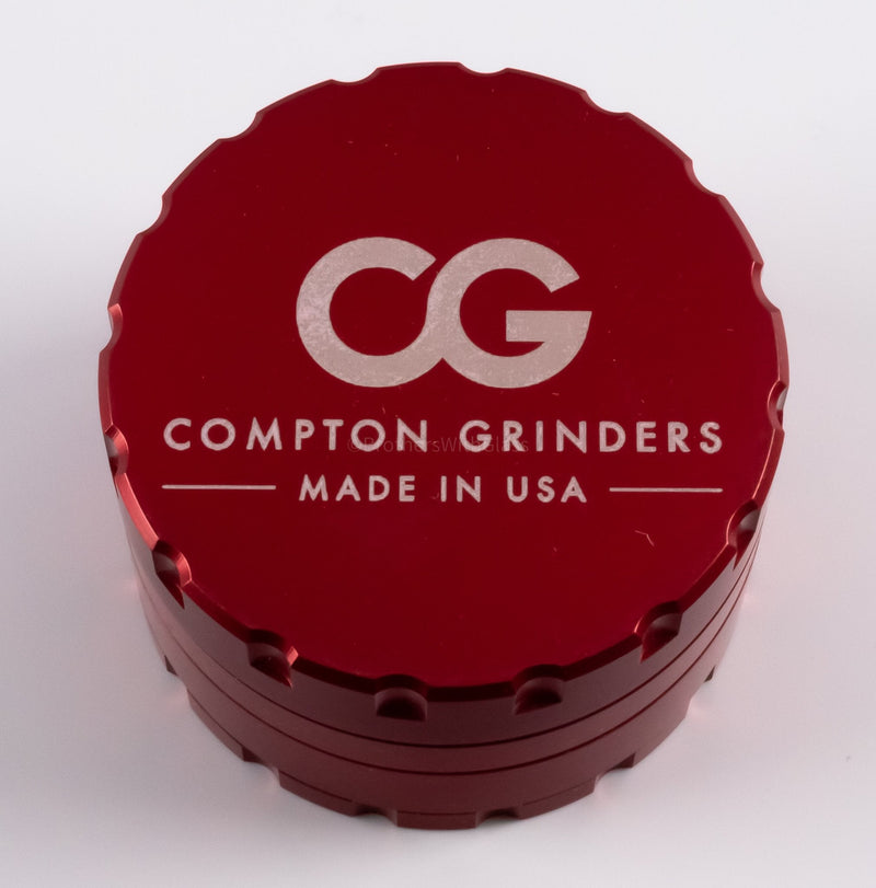 2.5 In Compton Grinders Small 4 Piece Grinder with Bonus Tool.