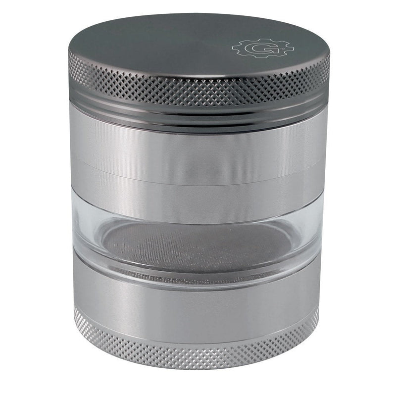 2.5 In Grindhouse 4pc Grinder With Window - Gunmetal.