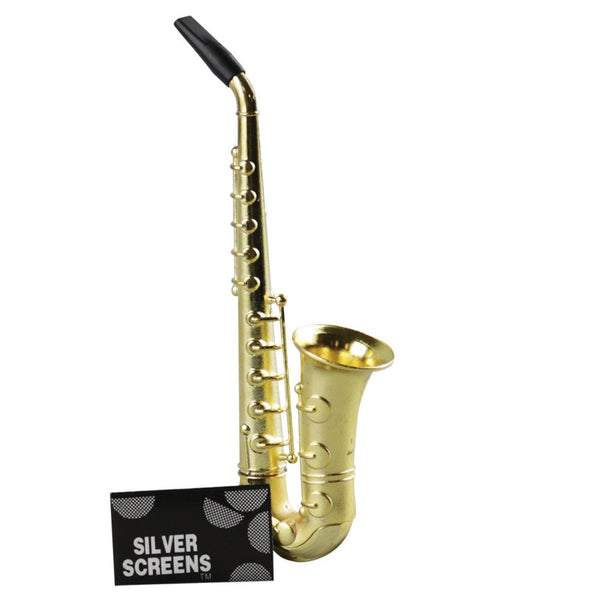 Aluminum Saxophone Hand Pipe with Screens.