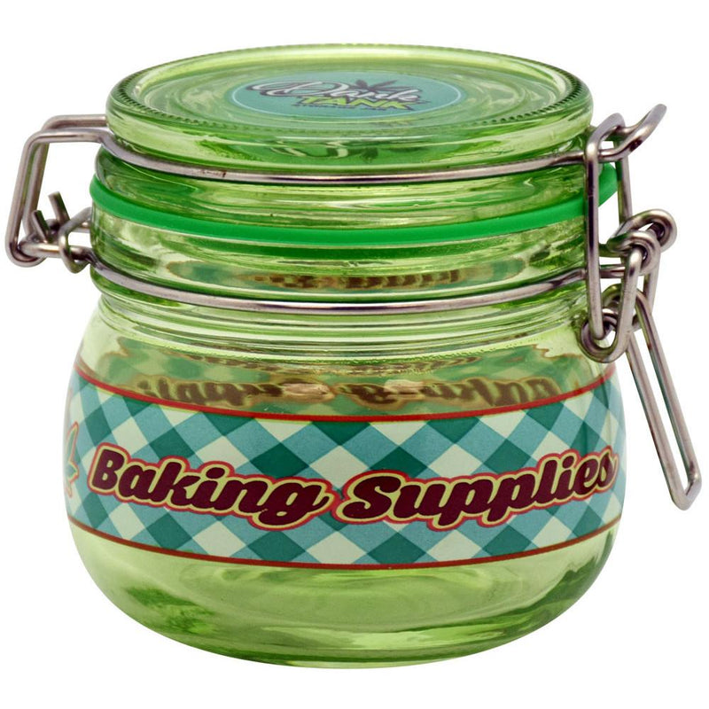 Baking Supplies Hinge Top Storage Jar.