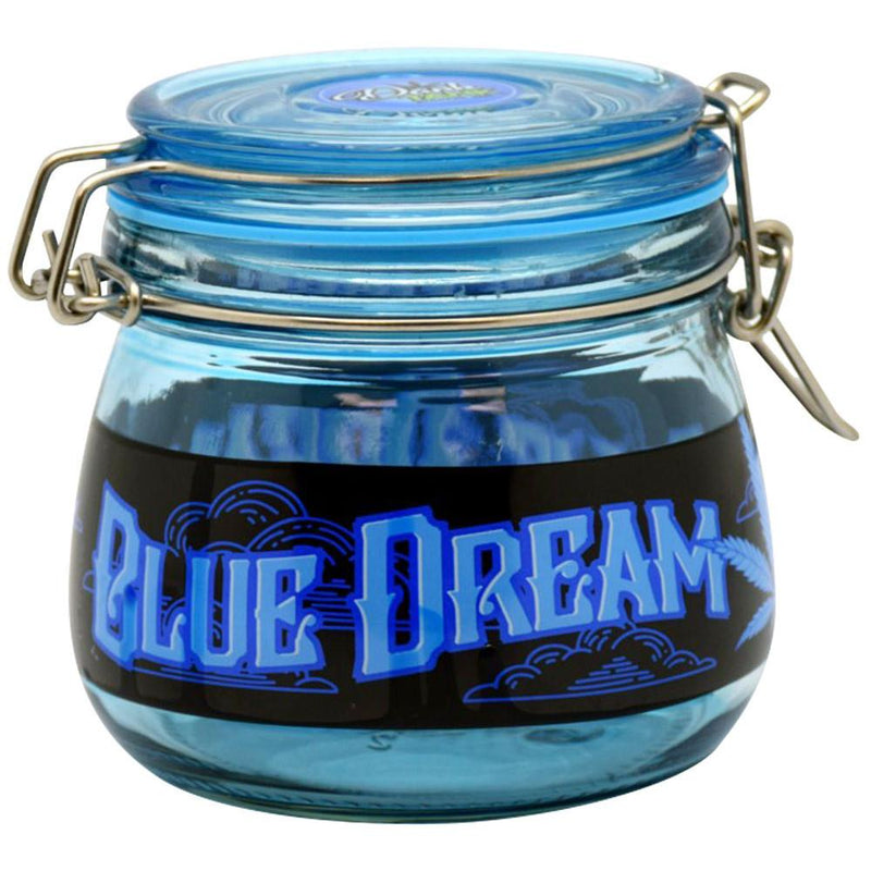 Blue Dream Hinge Top Storage Jar.