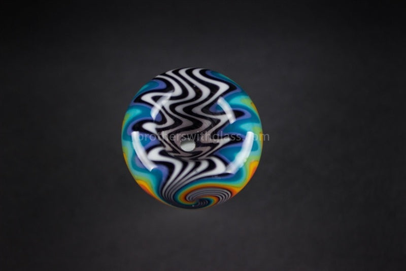 Bobby R Glass Wig Wag Water Pipe Slide - 14mm Rainbow.